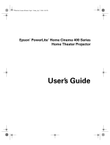 Epson 400 Series User manual