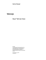 Tektronix Phaser 560 User manual