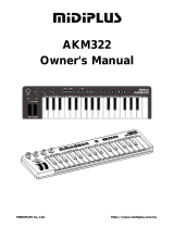 Midiplus AKM322 Owner's manual