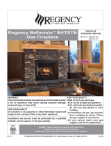 Regency Fireplace Products Bellavista B41XTE Owner's manual