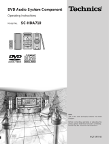 Panasonic SCHDA710 Owner's manual