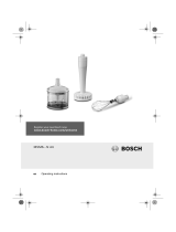 Bosch MSM67140AU/01 User manual
