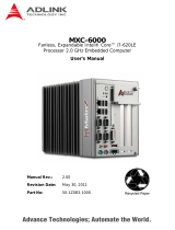 ADLINK Technology MXC-6101D User manual