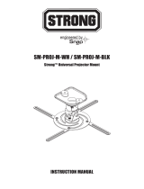 Strong SM-PROJ-L-WH Owner's manual
