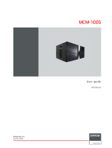 Barco MCM-100s User guide