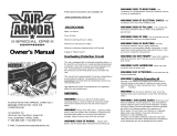 Air Armor M240 Owner's manual