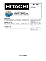 Hitachi CML170SXW User manual