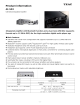 TEAC AI-503-A Silver Product information