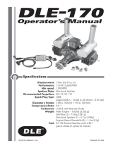 DLE Engines DLEG0170 Owner's manual