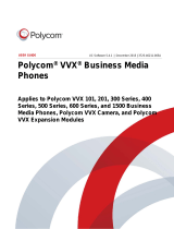 Poly Polycom VVX 600 User manual