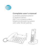 AT&T CL83107 User manual