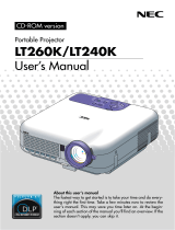 NEC LT240k Owner's manual