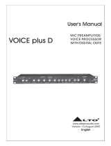 Alto VOICE plus User manual