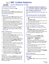 3com 3106c - NBX Wireless VoIP Phone Quick Reference Manual