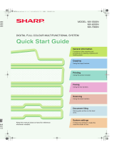 Sharp MX-6200N Operating instructions