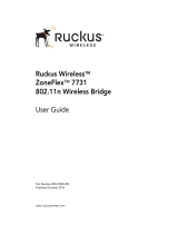 Ruckus Wireless ZoneFlex 7731 User manual