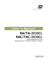 JAI RM-2030CL User manual