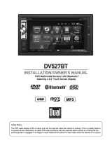 Dual DV271BT Owner's manual