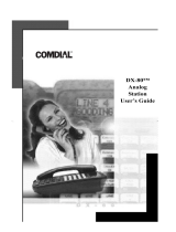 Comdial DX-80 User manual