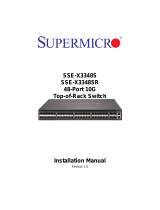 Supermicro SSE-X3348S Installation guide