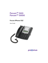 Proximus Forum IPhone 512 User manual