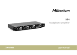 Millenium HP4 User manual