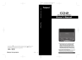 Roland CD-2 User manual