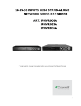 Comelit IPNVR036A User manual