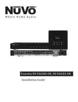 Nuvo Essentia NV-E6GMS-UK Installation guide