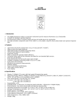 ATP Instrumentation LX-1309 User manual