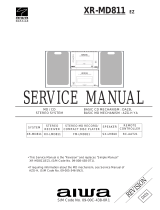 Aiwa XR-MD811 User manual