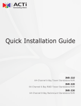 ACTi INR-310 INR-320 INR-330 Quick Installation guide