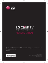 LG 55EC930T Owner's manual