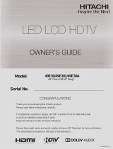 Hitachi 49E30A Owner's manual