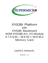 Supermicro x10qbi User manual