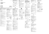 Sony ICF-CS20BT Operating instructions