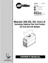 Miller Maxstar 200 SD Owner's manual