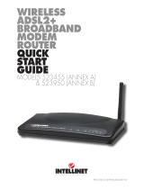 Intellinet Wireless ADSL 2  Broadband Modem Router Installation guide