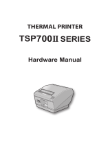 Star Micronics TSP700II Series User manual