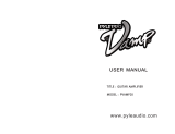 PylePro PVAMP20 Owner's manual