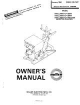 Miller INTELLIMATIC S-54M Owner's manual