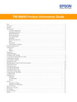 Epson TM-S9000 Series User guide