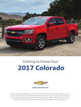 Chevrolet COLORADO 2017 Getting To Know Manual