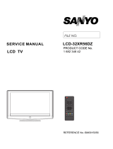 Sanyo LCD-42XR56DZ User manual
