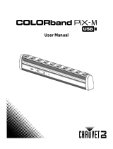 CHAUVET DJ COLORband PiX-M USB User manual