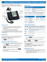 Aastra 6737i Quick Reference Manual