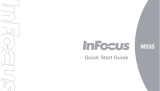 Infocus M535 Quick Start