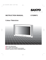 Sanyo CP28WF2 User manual