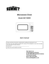 Summit SM1102WH User manual