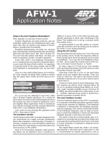 ARX AFW-1 Application notes